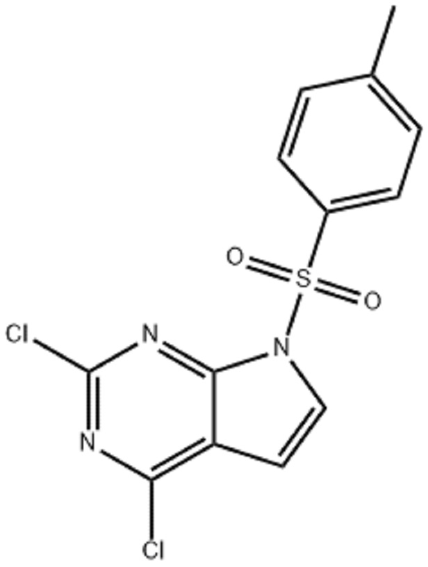 2,4-二氯-7-甲苯磺酰-7H-吡咯并[2,3-d]嘧啶