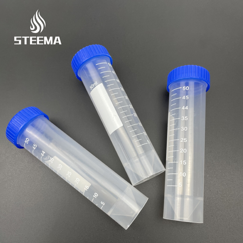 50ml离心管尖平底螺口带刻度