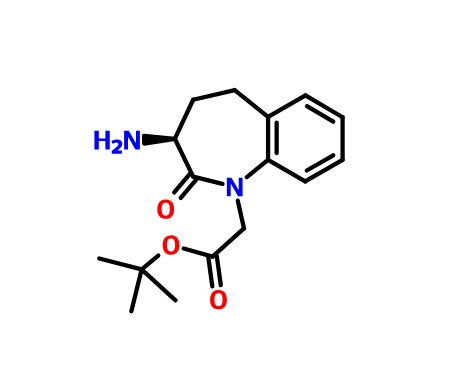 (S)-3-氨基-2,3,4,5-四氢-2-氧-1H-1-苯并氮杂卓-1-乙酸叔丁酯