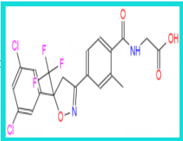 2-(4-(5-(3, 5-dichlorophenyl)-5-(trifluoromethyl)-4, 5-dihydroisoxazol-3-yl)-2-methylbenzamido )acet