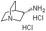 CAS 登录号:119904-90-4, (S)-3-氨基奎宁环胺盐酸盐, (S)-3-氨基奎宁双盐酸盐