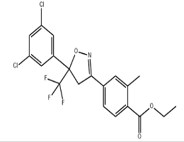 ethyl 4-(5-(3, 5-dichlorophenyl)-5-(trifluoromethyl )-4, 5-dihydroisoxazol-3-yl)-2-methylbenzoate