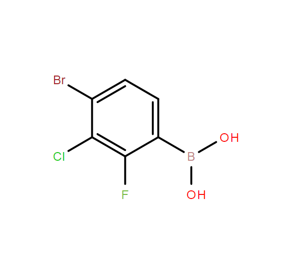 (4-溴-3-氯-2-氟苯基)硼酸