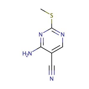 4-氨基-2-(甲基硫代)嘧啶-5-腈