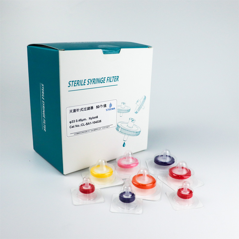 水系无菌针式过滤器PES膜φ33mm×0.22μm（50个）