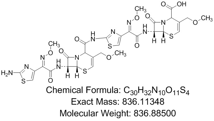 头孢泊肟酸二聚体1