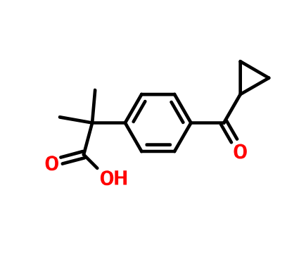 4-(环丙基羰基)-ALPHA,ALPHA-二甲基苯乙酸
