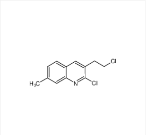 2-氯-3-(2-氯乙基)-7-甲基喹啉