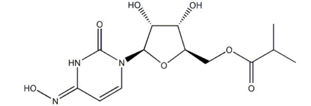 ((3AR,4R,6R,6AR)-6-(4-(羟氨)-2-恶嘧啶-1(2H)-甲基)-2,2-二甲基四氢呋喃[3,4-D][1,3]二氧醇-4-基)异丁酸甲酯