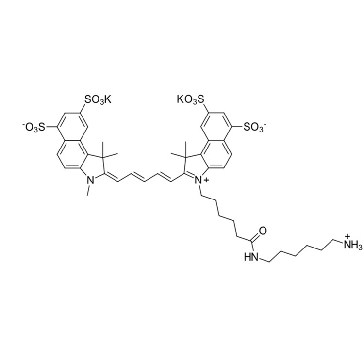 Sulfo-Cy5.5 amine，2183440-46-0，Sulfo-Cy5.5 NH2