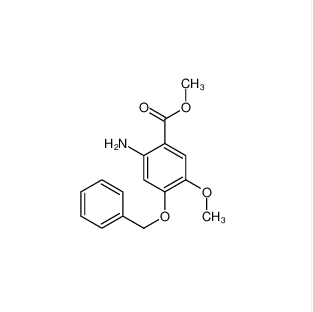2-氨基-4-苄氧基-5-甲氧基苯甲酸甲酯