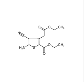 5-氨基-4-氰基-3-(2-乙氧基-2-羧甲基)-2-噻吩甲酸乙酯