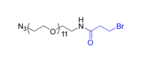 Bromoacetamido-dPEG-azide