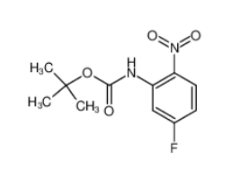 TERT-BUTYL (5-FLUORO-2-NITROPHENYL)CARBAMATE