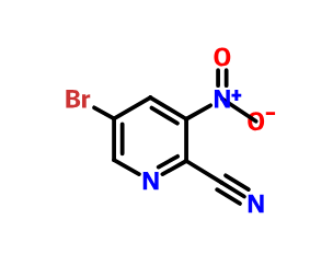 5-溴-2-氰基-3-硝基吡啶