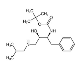 (1S,2R-(1-苄基-2-羟基-3-(异丁胺)丙基)氨基甲酸叔丁酯
