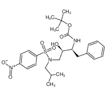 [(1S,2R)-1-苄基-2-羟基-3-[异丁基[(4-硝基苯基)磺酰]氨基]丙基]氨基甲酸叔丁酯