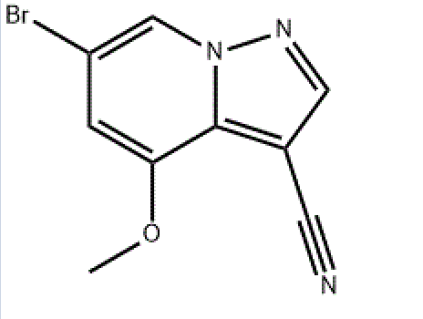 6-溴-4-甲氧基吡唑并[1,5-A]吡啶-3-甲腈