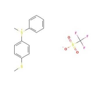 (4-甲基噻吩基)甲基苯基锍三氟甲磺酸