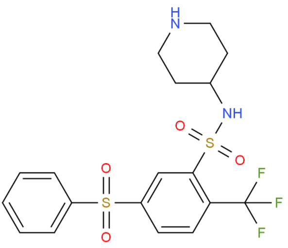 3-(三氟甲磺酰基)-4-氟苯磺酰胺
