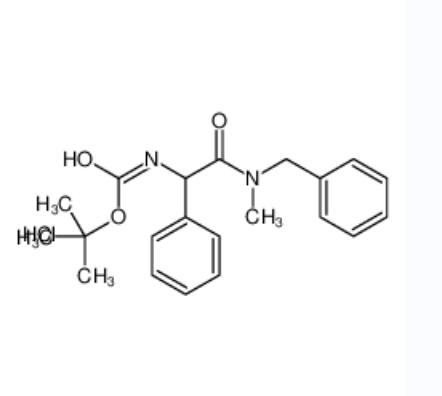 TERT-BUTYL {(1S)-2-[BENZYL(METHYL)AMINO]-2-OXO-1-PHENYLETHYL}CARBAMATE HYDROCHLORIDE