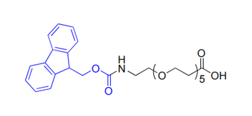 5,8,11,14,17-五氧杂-2-氮杂二十碳二酸 1-(9H-芴-9-基甲基)酯