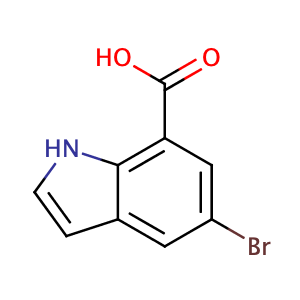 5-溴-1H-吲哚-7-羧酸