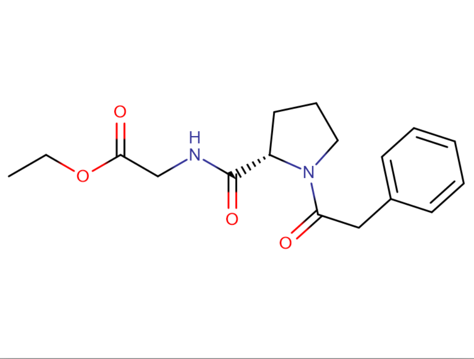 N-(1-(苯基乙酰基)-L-脯氨酰)甘氨酸乙酯