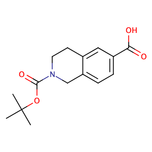 2-(叔丁氧羰基)-1,2,3,4-四氢异喹啉-6-羧酸
