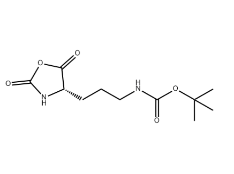 tert-butyl (S)-(3-(2,5-dioxooxazolidin-4-yl)propyl)carbamate