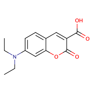 7-(二乙胺基)-2-氧代-2-苯并吡喃-3-羧酸