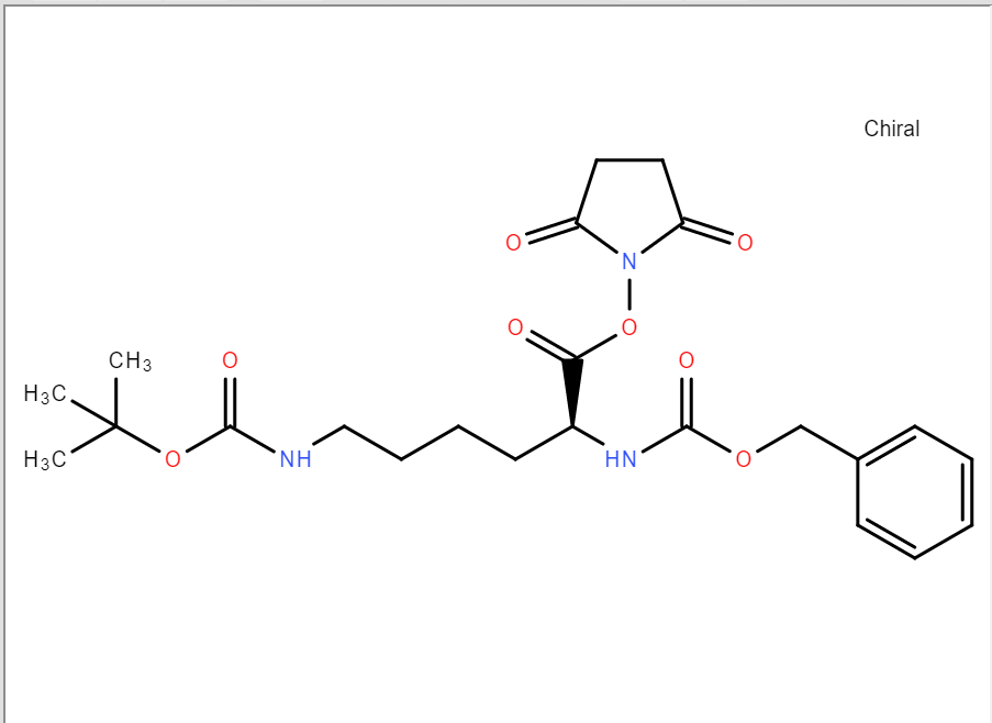 N-苄氧羰基-N\'-叔丁氧羰基-L-赖氨酸琥珀酰亚胺酯
