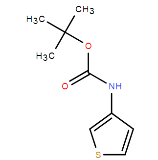 叔丁基N-(3-噻吩基)氨基甲酸
