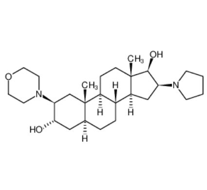 2-(4-吗啉基)-16-(1-吡咯基)-雄甾-3,17-二醇