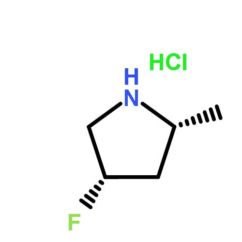 (2R,4S)-4-fluoro-2-methylpyrrolidine hydrochloride