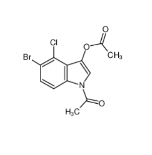 1-乙酰基-5-溴-4-氯吲哚-3-乙酸酯