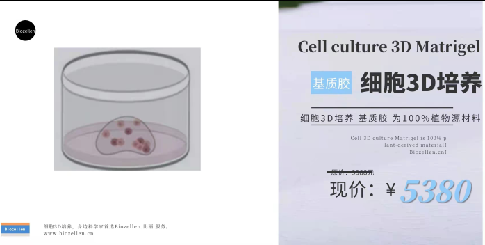 Biozellen?3D细胞培养基质胶套装