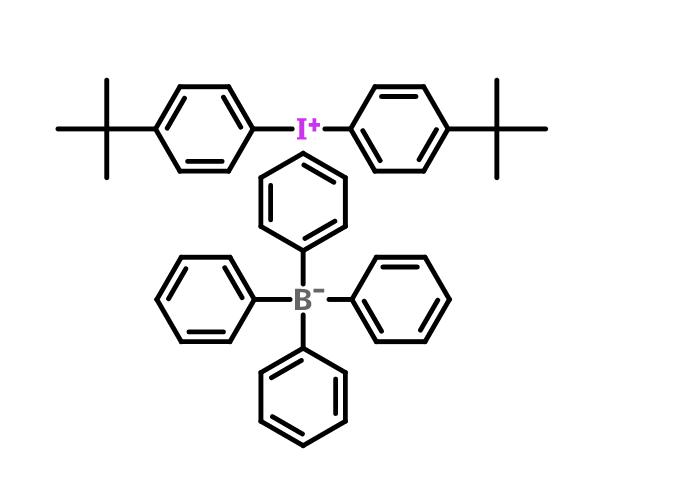 双(叔丁基苯基)碘鎓四苯基硼酸盐.png 双(叔丁基苯基)碘鎓四苯基硼酸盐.png