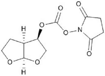 (3R,3AS,6AR)-羟基六氢呋喃并[2,3-Β]呋喃基丁二酰亚胺基碳酸酯