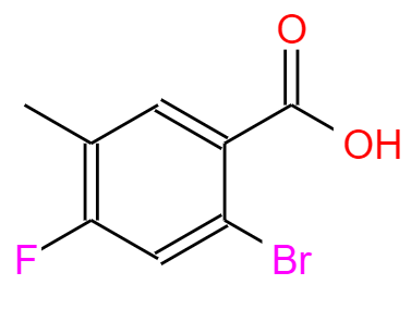 2-溴-4-氟-5-甲基苯甲酸