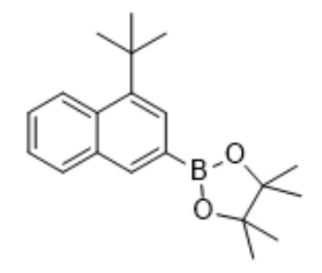 2-(4-(叔丁基)萘 -2- 基)-4,4,5,5- 四甲基 -1,3,2- 二氧杂硼烷