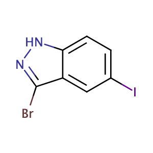 3-溴-5-碘-1H-吲唑
