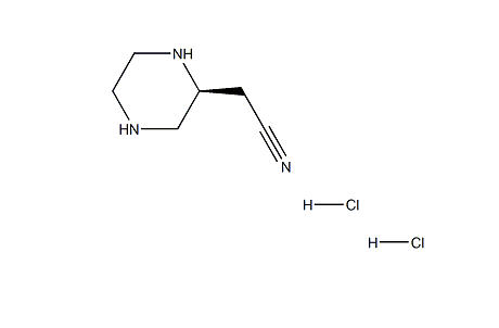 (S)-2-(哌嗪-2-基)乙腈二盐酸盐