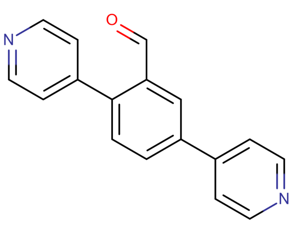 Benzaldehyde, 2,5-di-4-pyridinyl-