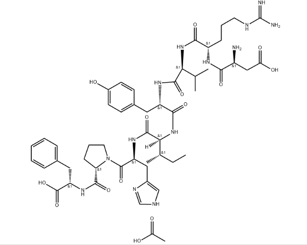 68521-88-0；血管紧张素II