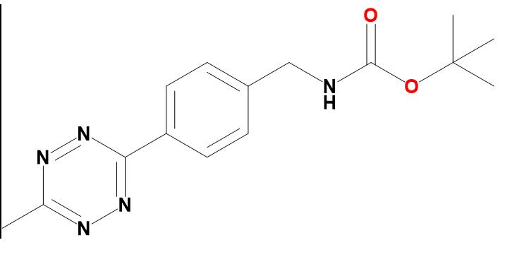 tert-butyl (4-(6-methyl-1,2,4,5-tetrazin-3-yl)benzyl)carbamate