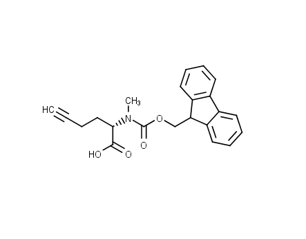 (2S)-2-({[(9H-fluoren-9-yl)methoxy]carbonyl}(methyl)amino)hex-5-ynoic acid