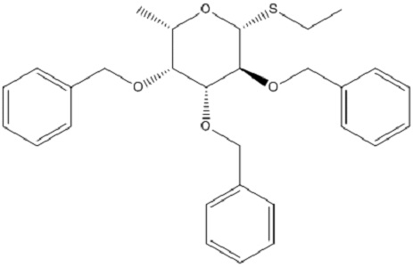 2,3,4-三-O-苯甲基-1-S-乙基-β-L-硫代吡喃岩藻糖苷