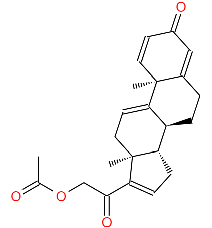 21-羟基孕甾-1,4,9(11),16-四烯-3,20-二酮-21-醋酸酯