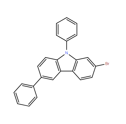2-溴-6,9-二苯基咔唑